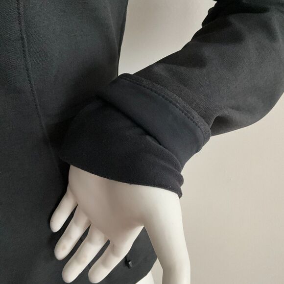 The North Face Windwall Jacket Gray Full Zip Long Sleeve FLAWED L - Picture 8 of 15